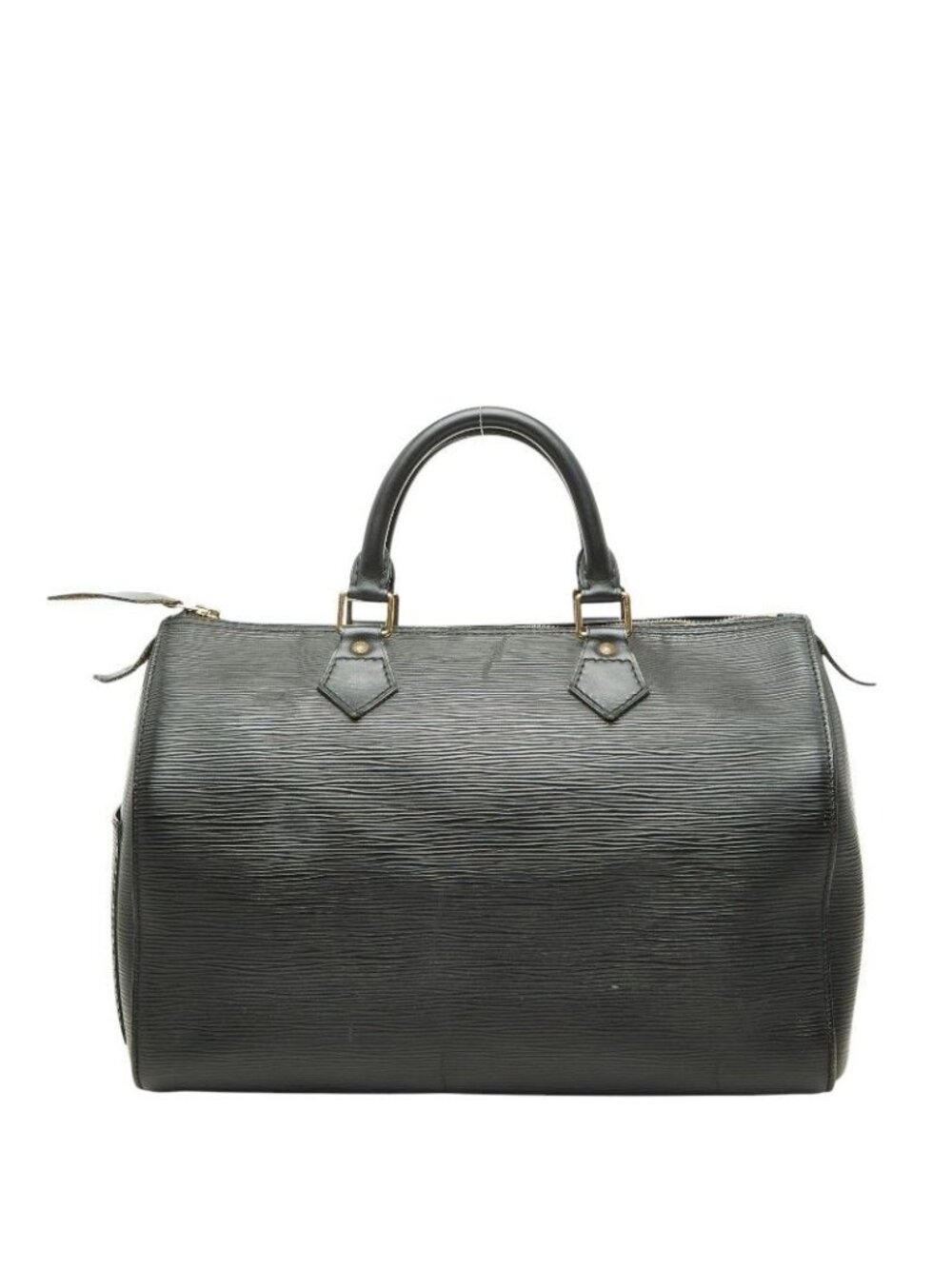 Louis Vuitton Epi Speedy 35 Boston Bag Noir Black Leather
